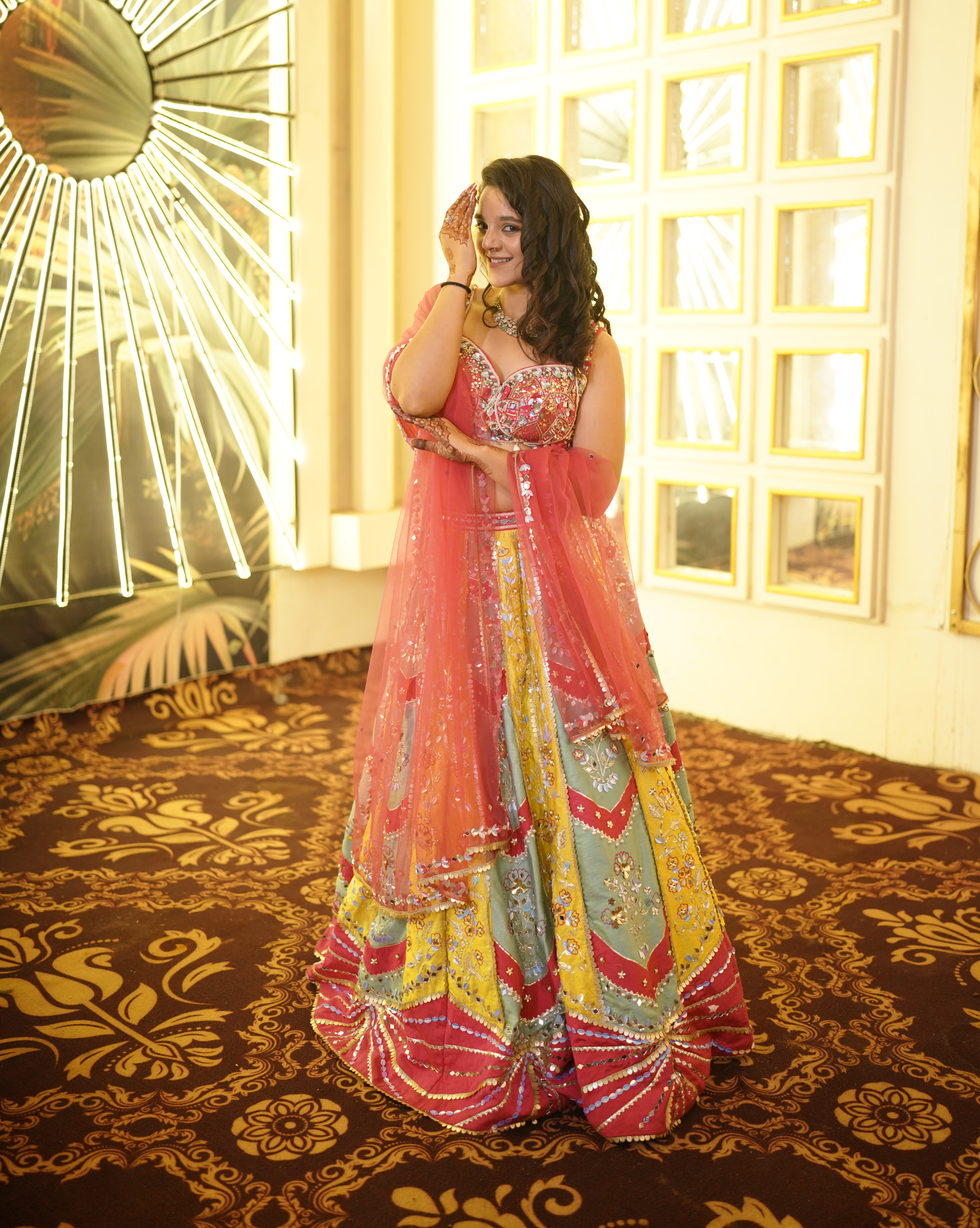 Professional event anchor India Tushti Galhotra